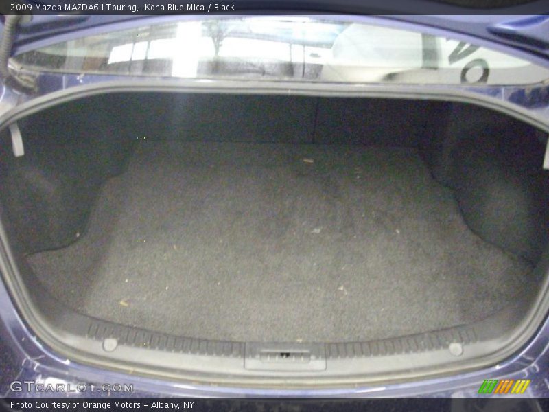 Kona Blue Mica / Black 2009 Mazda MAZDA6 i Touring