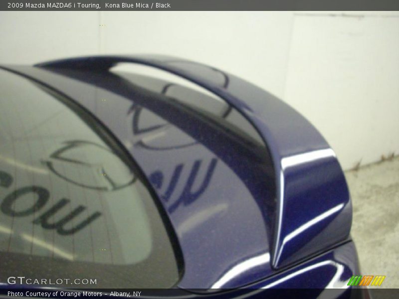 Kona Blue Mica / Black 2009 Mazda MAZDA6 i Touring