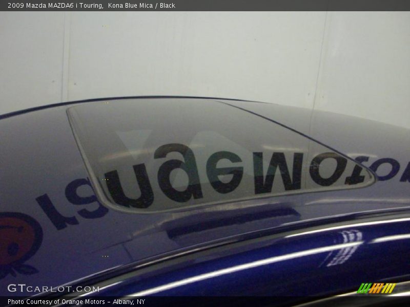 Kona Blue Mica / Black 2009 Mazda MAZDA6 i Touring