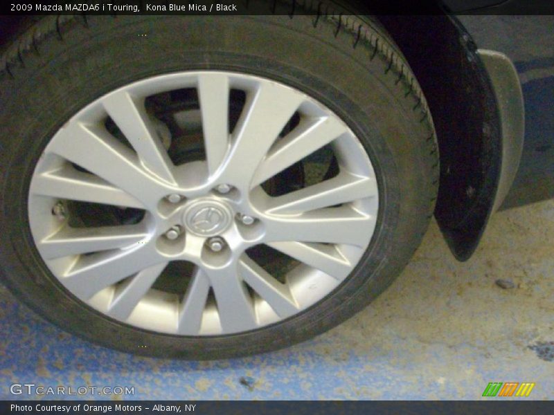 Kona Blue Mica / Black 2009 Mazda MAZDA6 i Touring