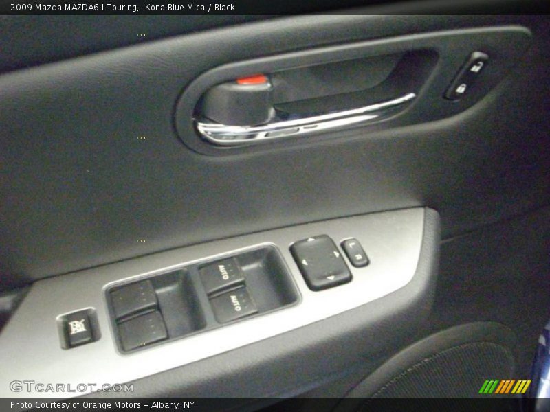 Kona Blue Mica / Black 2009 Mazda MAZDA6 i Touring