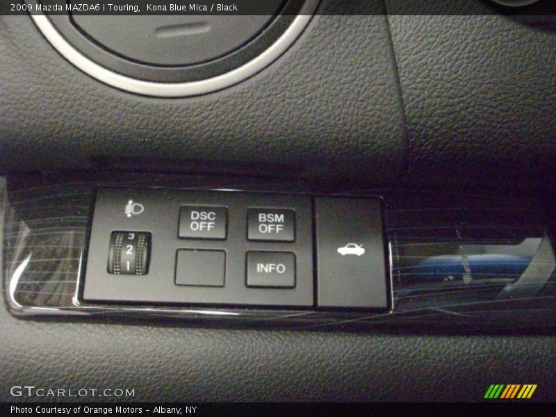 Kona Blue Mica / Black 2009 Mazda MAZDA6 i Touring