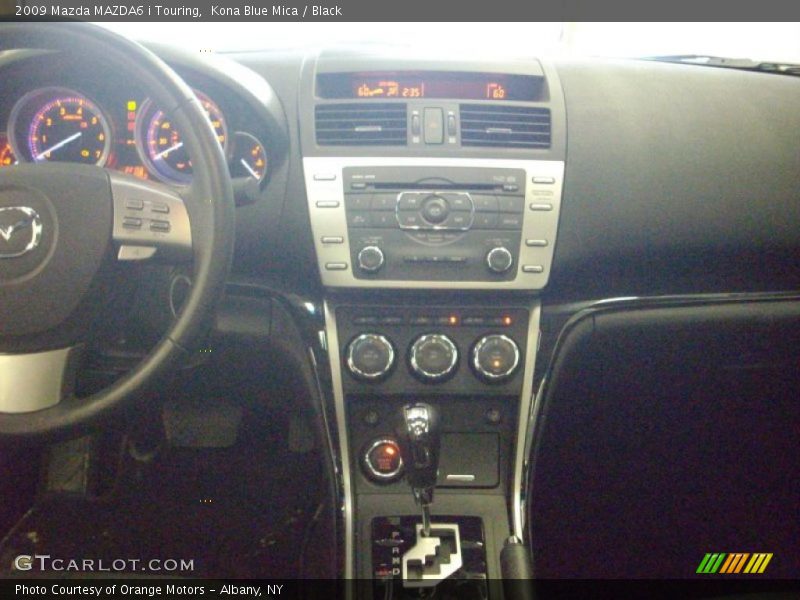 Kona Blue Mica / Black 2009 Mazda MAZDA6 i Touring