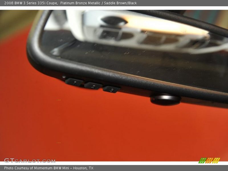 Platinum Bronze Metallic / Saddle Brown/Black 2008 BMW 3 Series 335i Coupe