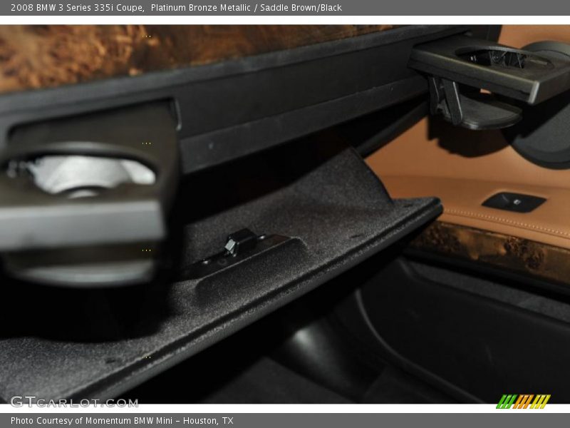 Platinum Bronze Metallic / Saddle Brown/Black 2008 BMW 3 Series 335i Coupe