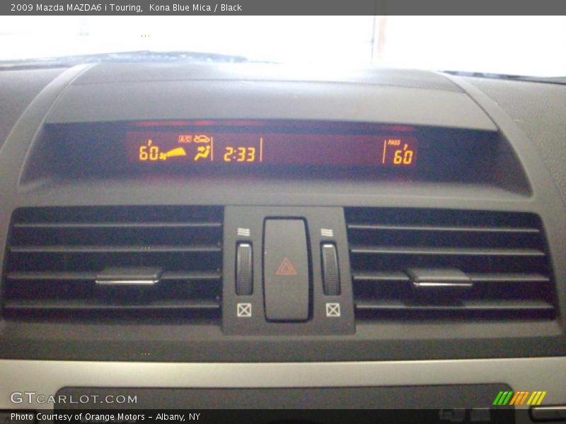 Kona Blue Mica / Black 2009 Mazda MAZDA6 i Touring