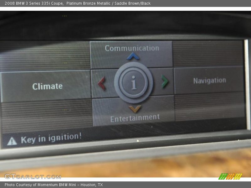 Platinum Bronze Metallic / Saddle Brown/Black 2008 BMW 3 Series 335i Coupe