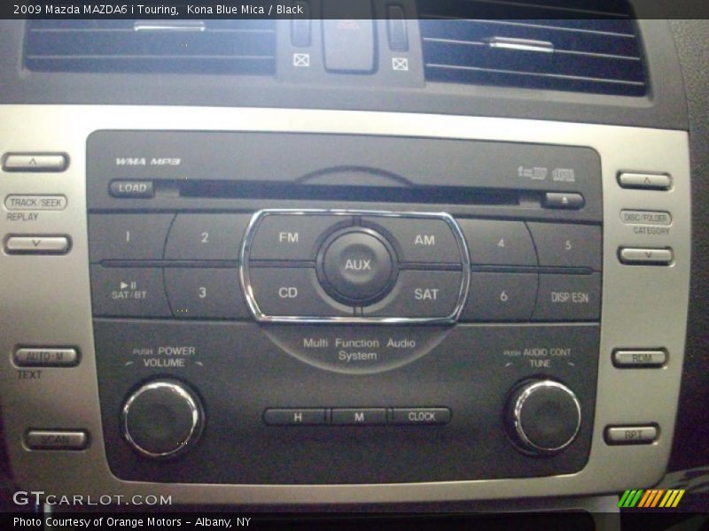 Kona Blue Mica / Black 2009 Mazda MAZDA6 i Touring