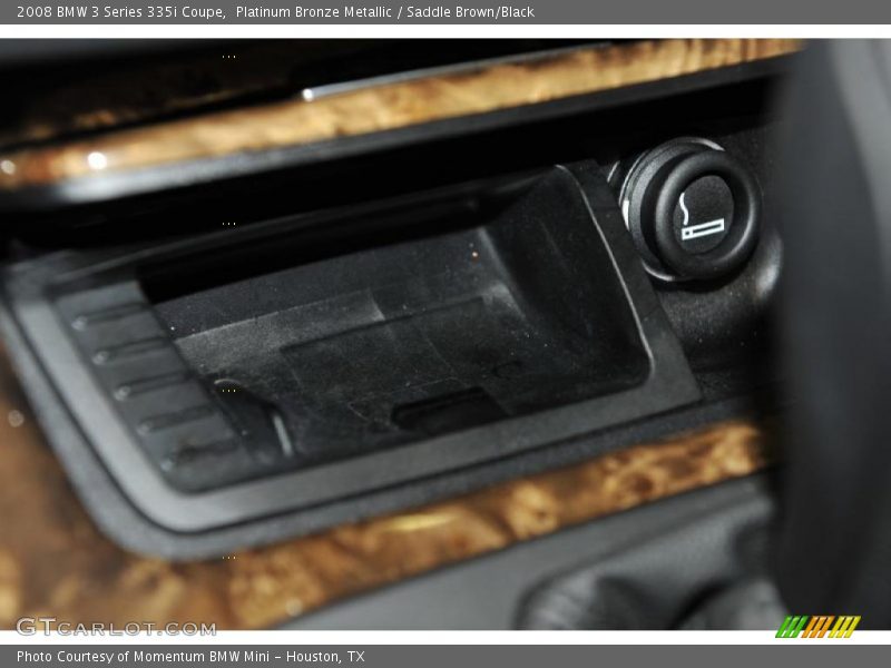 Platinum Bronze Metallic / Saddle Brown/Black 2008 BMW 3 Series 335i Coupe