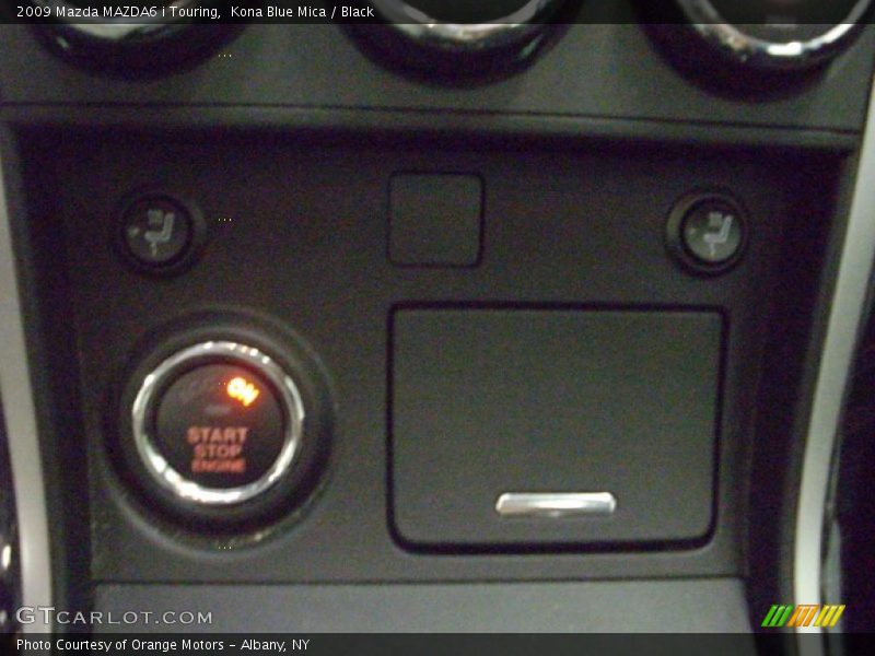 Kona Blue Mica / Black 2009 Mazda MAZDA6 i Touring