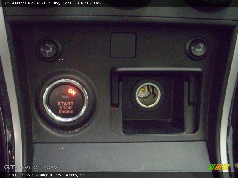 Kona Blue Mica / Black 2009 Mazda MAZDA6 i Touring