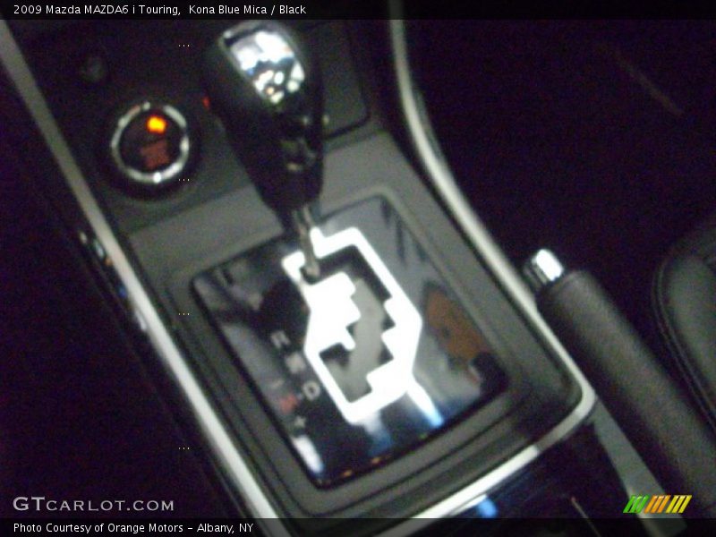 Kona Blue Mica / Black 2009 Mazda MAZDA6 i Touring