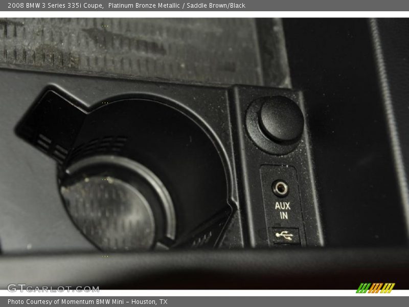 Platinum Bronze Metallic / Saddle Brown/Black 2008 BMW 3 Series 335i Coupe