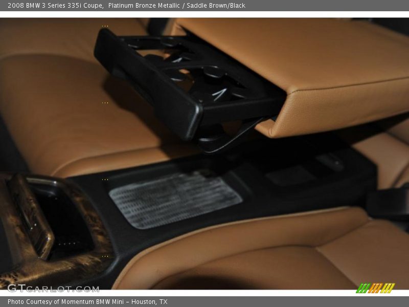 Platinum Bronze Metallic / Saddle Brown/Black 2008 BMW 3 Series 335i Coupe