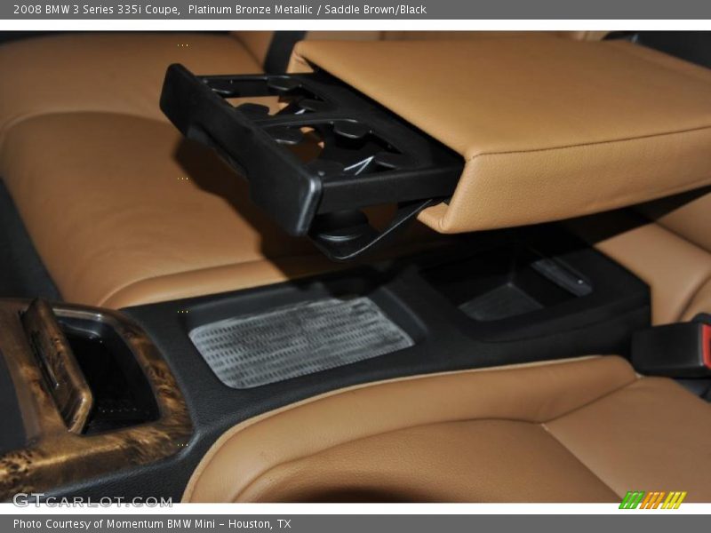 Platinum Bronze Metallic / Saddle Brown/Black 2008 BMW 3 Series 335i Coupe