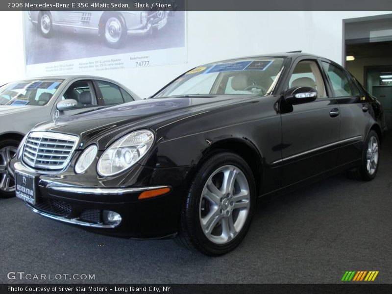 Black / Stone 2006 Mercedes-Benz E 350 4Matic Sedan