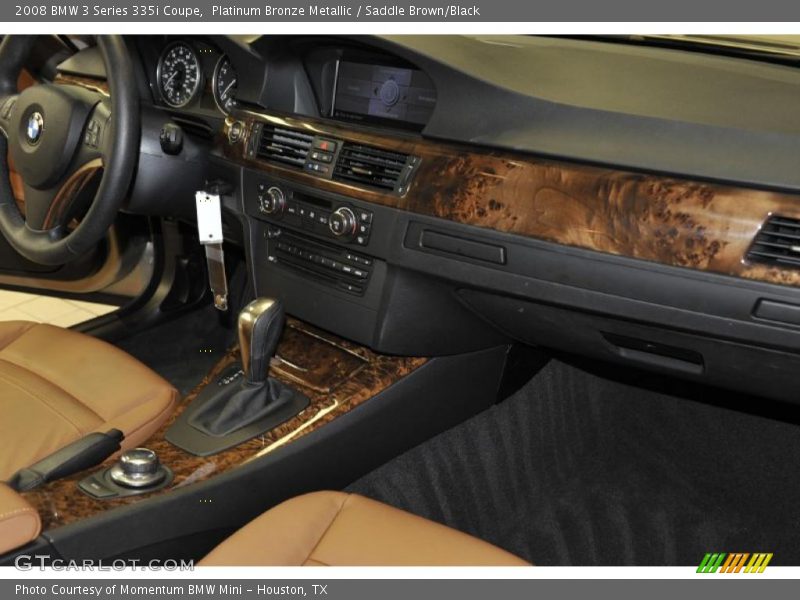 Platinum Bronze Metallic / Saddle Brown/Black 2008 BMW 3 Series 335i Coupe