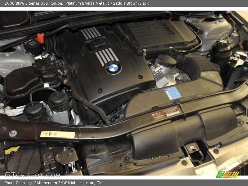 Platinum Bronze Metallic / Saddle Brown/Black 2008 BMW 3 Series 335i Coupe