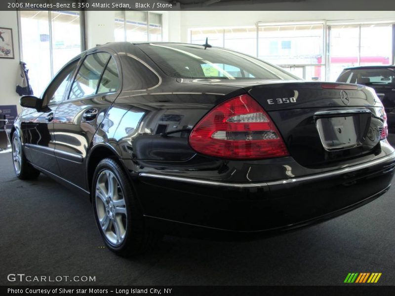 Black / Stone 2006 Mercedes-Benz E 350 4Matic Sedan