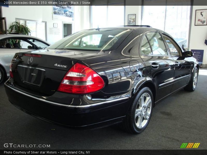 Black / Stone 2006 Mercedes-Benz E 350 4Matic Sedan