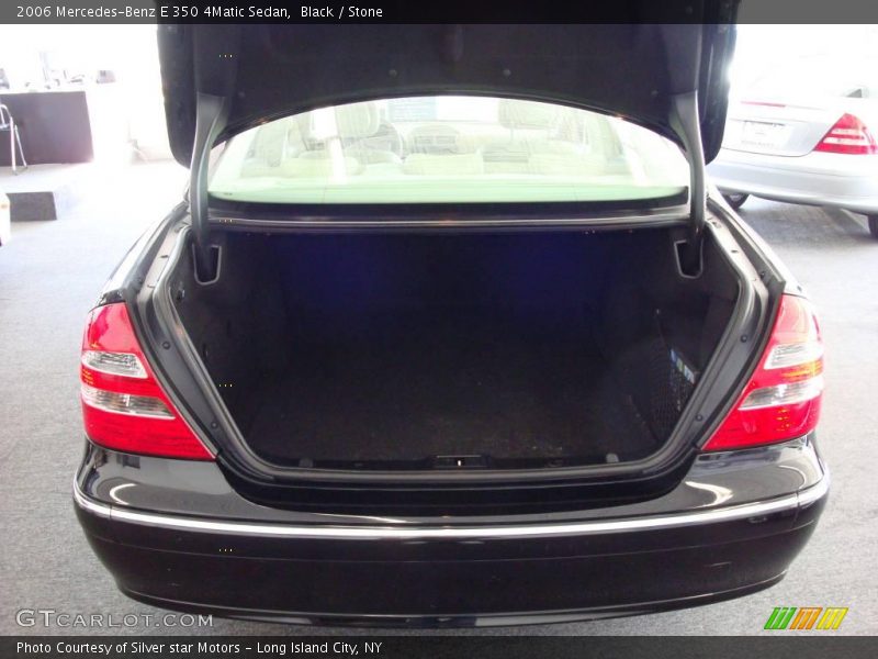Black / Stone 2006 Mercedes-Benz E 350 4Matic Sedan