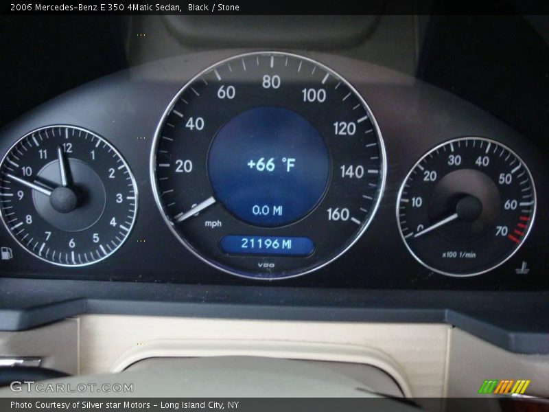 Black / Stone 2006 Mercedes-Benz E 350 4Matic Sedan