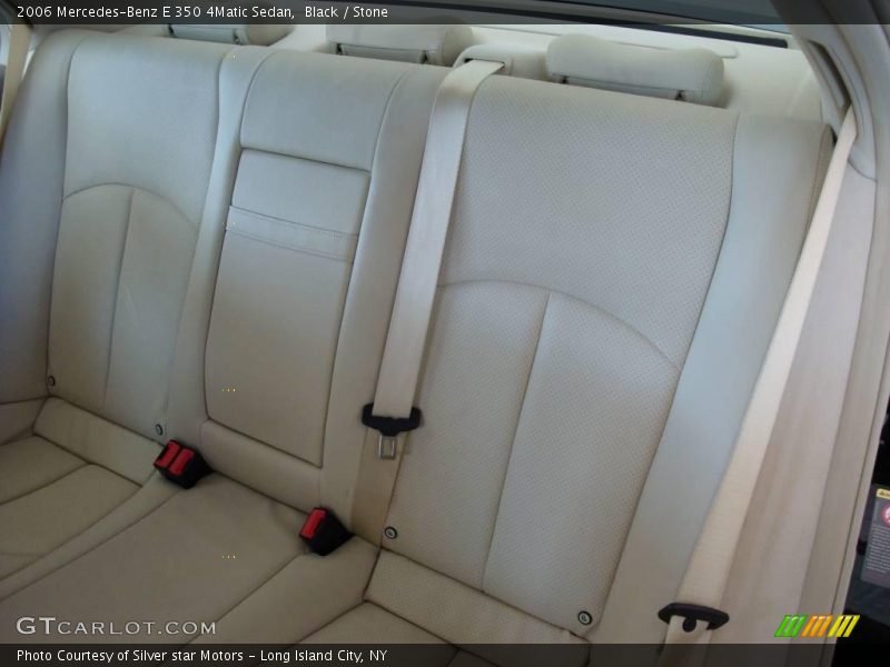 Black / Stone 2006 Mercedes-Benz E 350 4Matic Sedan