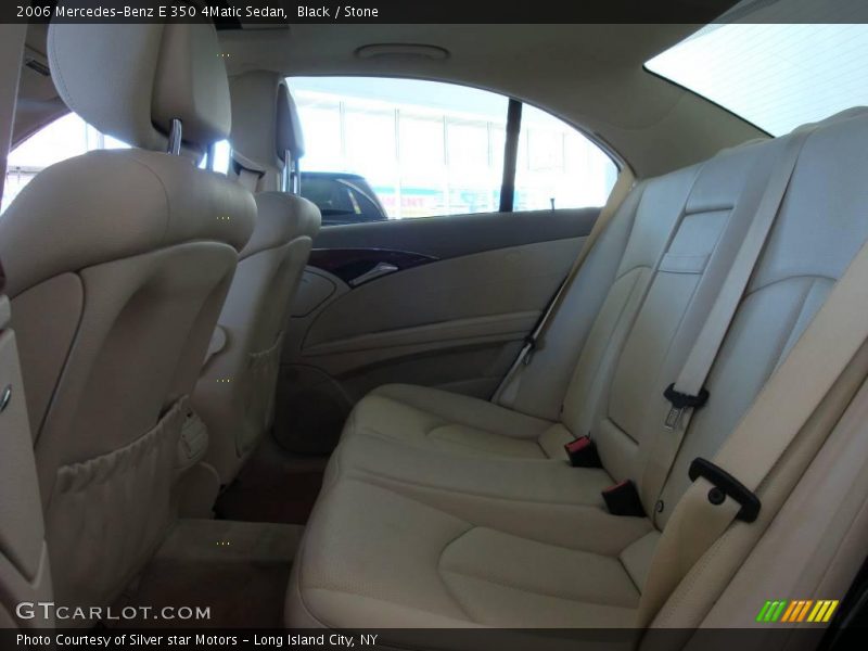 Black / Stone 2006 Mercedes-Benz E 350 4Matic Sedan