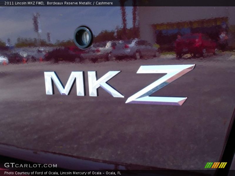 Bordeaux Reserve Metallic / Cashmere 2011 Lincoln MKZ FWD