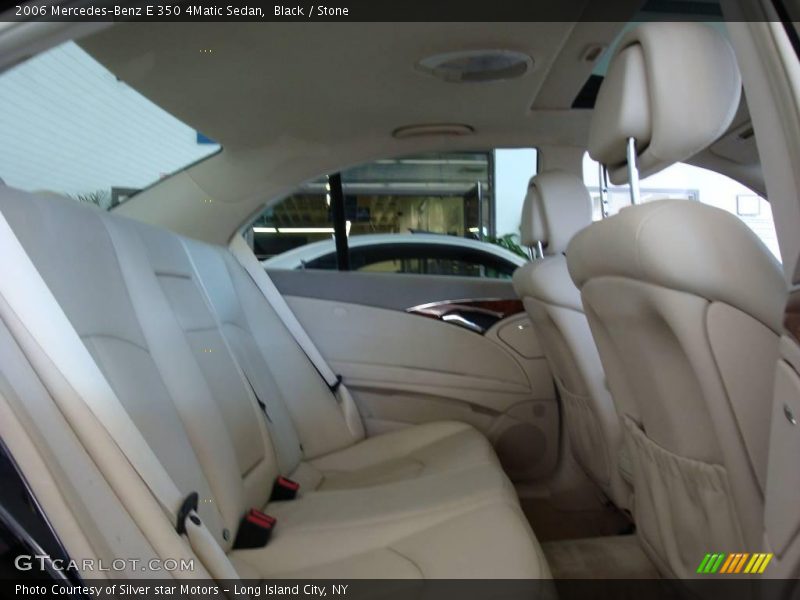 Black / Stone 2006 Mercedes-Benz E 350 4Matic Sedan
