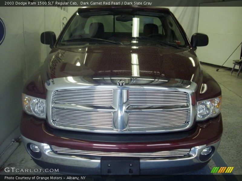 Dark Garnet Red Pearl / Dark Slate Gray 2003 Dodge Ram 1500 SLT Regular Cab