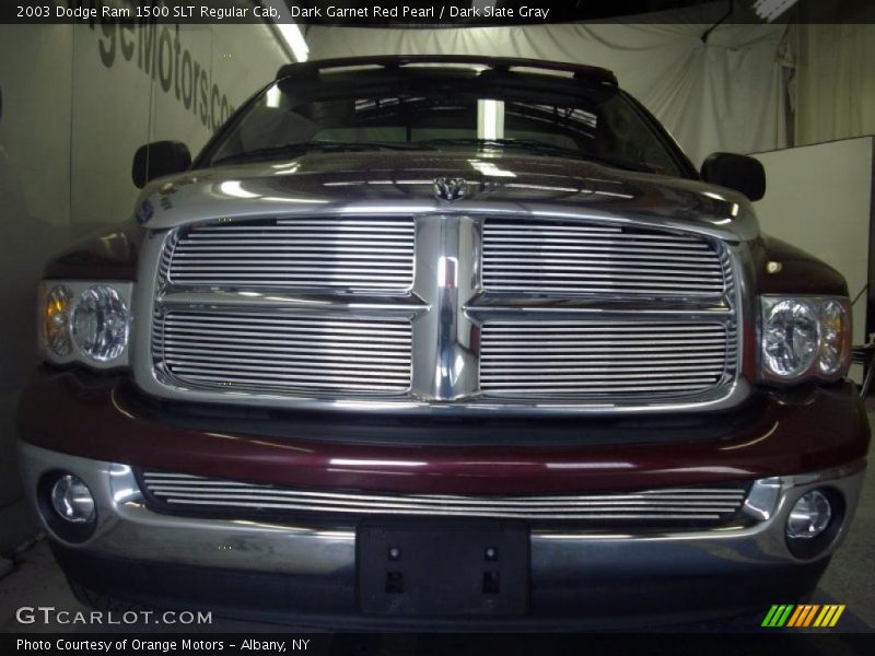 Dark Garnet Red Pearl / Dark Slate Gray 2003 Dodge Ram 1500 SLT Regular Cab