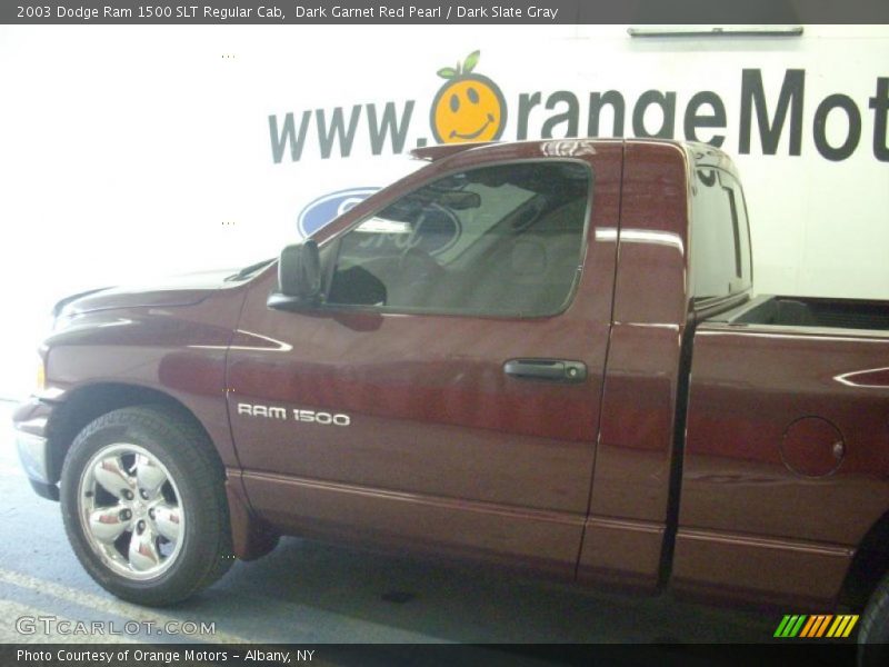 Dark Garnet Red Pearl / Dark Slate Gray 2003 Dodge Ram 1500 SLT Regular Cab