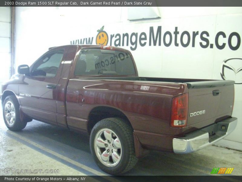 Dark Garnet Red Pearl / Dark Slate Gray 2003 Dodge Ram 1500 SLT Regular Cab