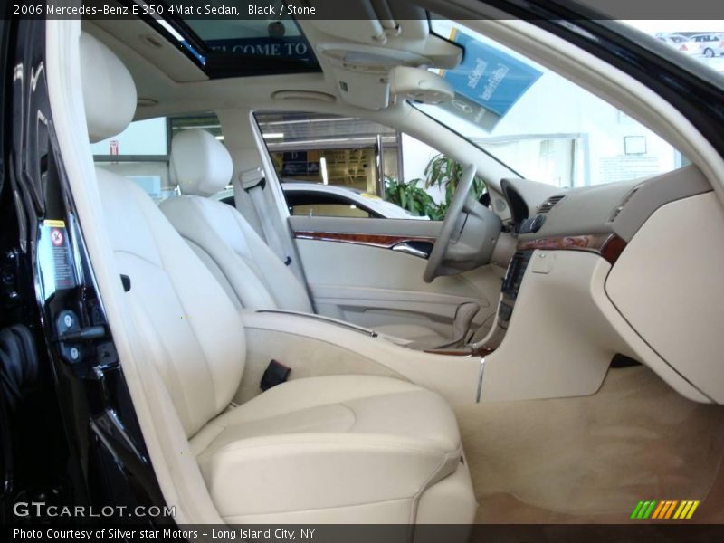 Black / Stone 2006 Mercedes-Benz E 350 4Matic Sedan