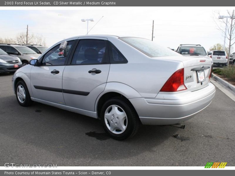 CD Silver Metallic / Medium Graphite 2003 Ford Focus LX Sedan