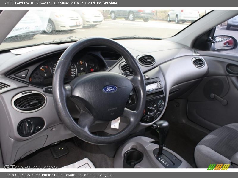 Dashboard of 2003 Focus LX Sedan