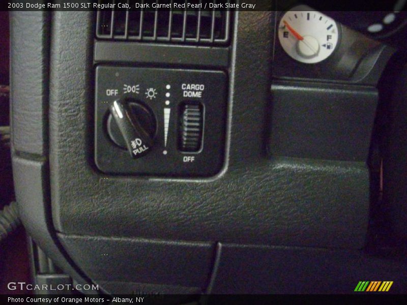 Dark Garnet Red Pearl / Dark Slate Gray 2003 Dodge Ram 1500 SLT Regular Cab