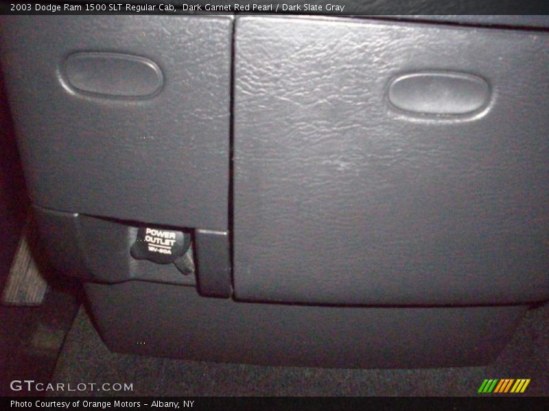 Dark Garnet Red Pearl / Dark Slate Gray 2003 Dodge Ram 1500 SLT Regular Cab