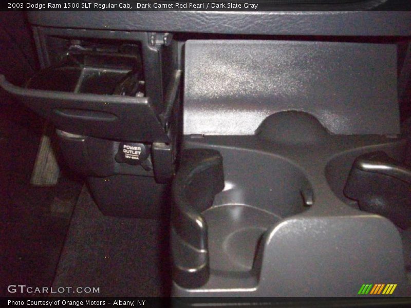 Dark Garnet Red Pearl / Dark Slate Gray 2003 Dodge Ram 1500 SLT Regular Cab