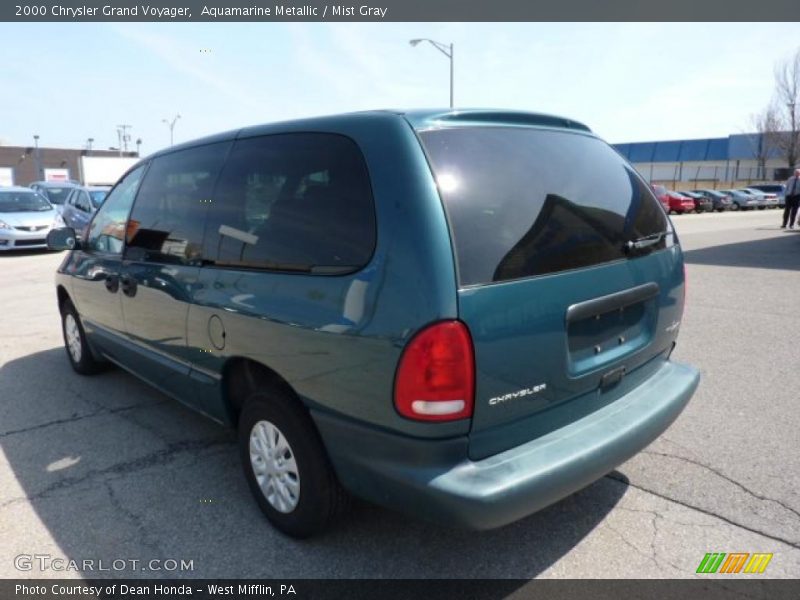 Aquamarine Metallic / Mist Gray 2000 Chrysler Grand Voyager