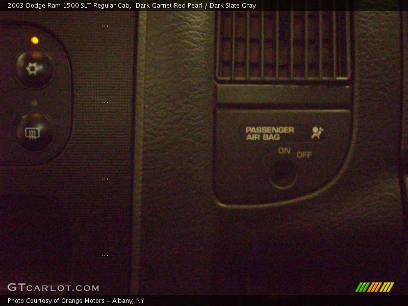 Dark Garnet Red Pearl / Dark Slate Gray 2003 Dodge Ram 1500 SLT Regular Cab