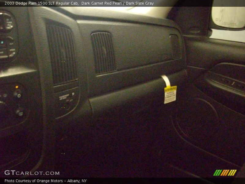 Dark Garnet Red Pearl / Dark Slate Gray 2003 Dodge Ram 1500 SLT Regular Cab