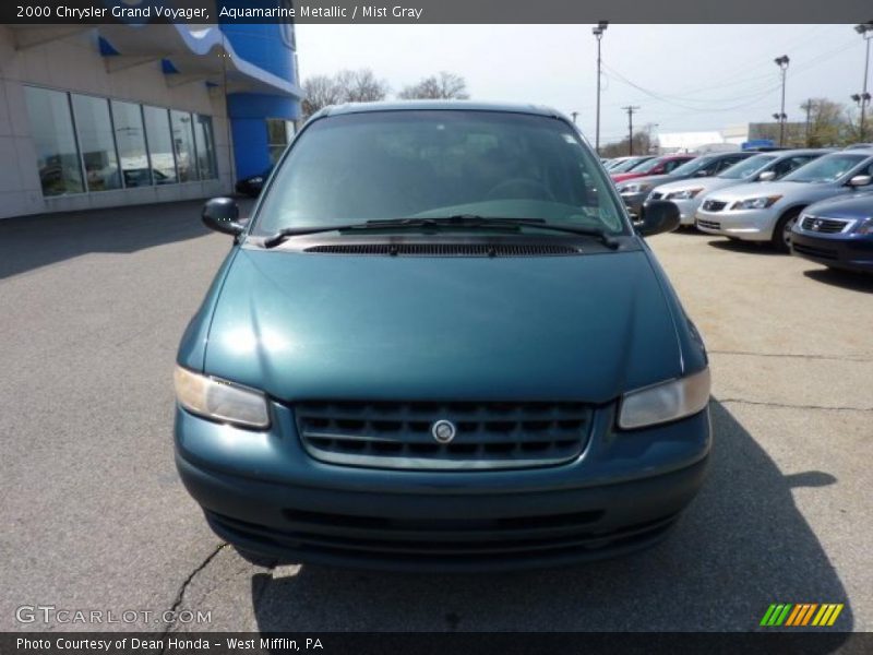 Aquamarine Metallic / Mist Gray 2000 Chrysler Grand Voyager