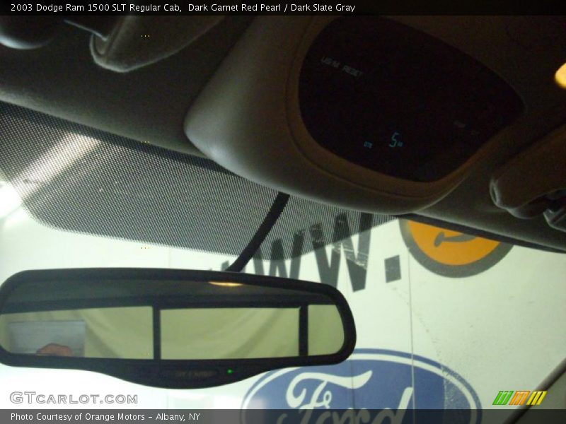 Dark Garnet Red Pearl / Dark Slate Gray 2003 Dodge Ram 1500 SLT Regular Cab