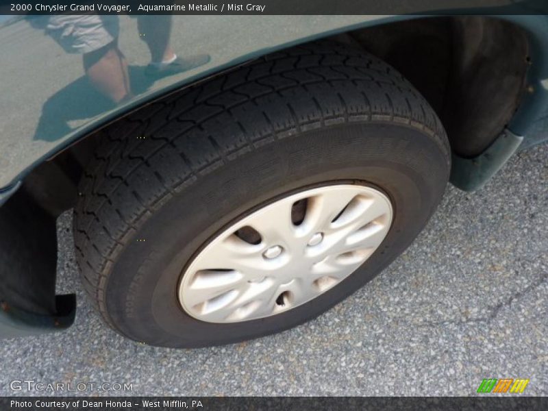Aquamarine Metallic / Mist Gray 2000 Chrysler Grand Voyager