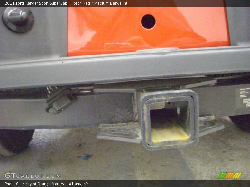 Torch Red / Medium Dark Flint 2011 Ford Ranger Sport SuperCab
