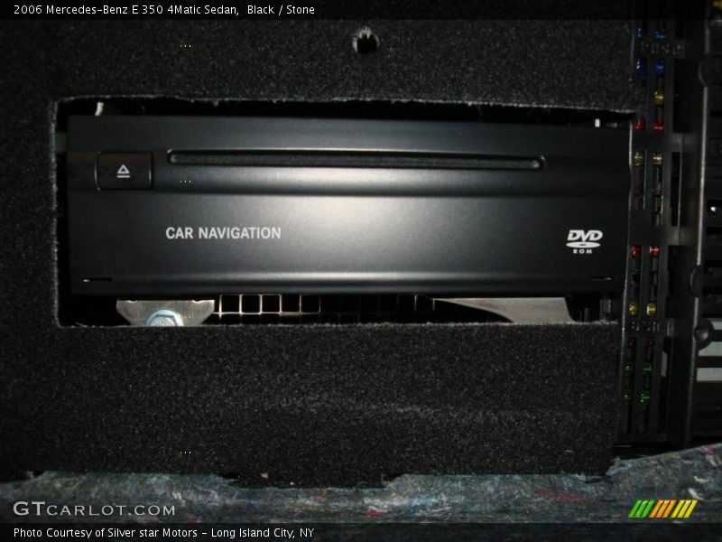 Black / Stone 2006 Mercedes-Benz E 350 4Matic Sedan