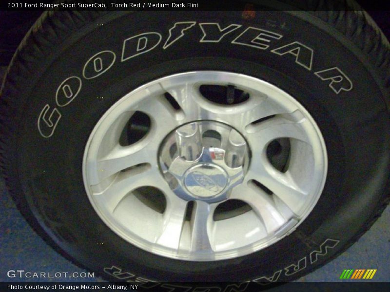 Torch Red / Medium Dark Flint 2011 Ford Ranger Sport SuperCab