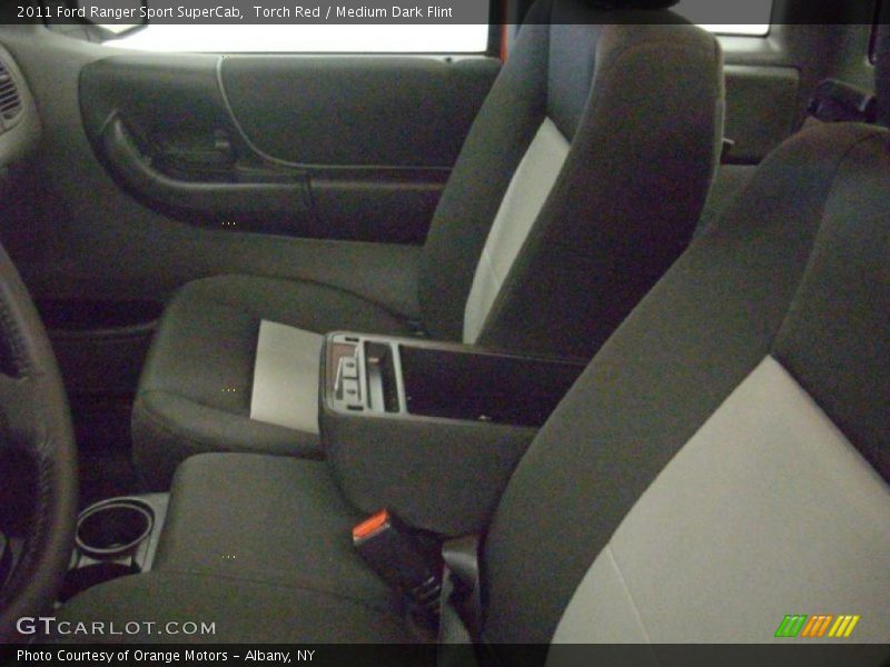 Torch Red / Medium Dark Flint 2011 Ford Ranger Sport SuperCab